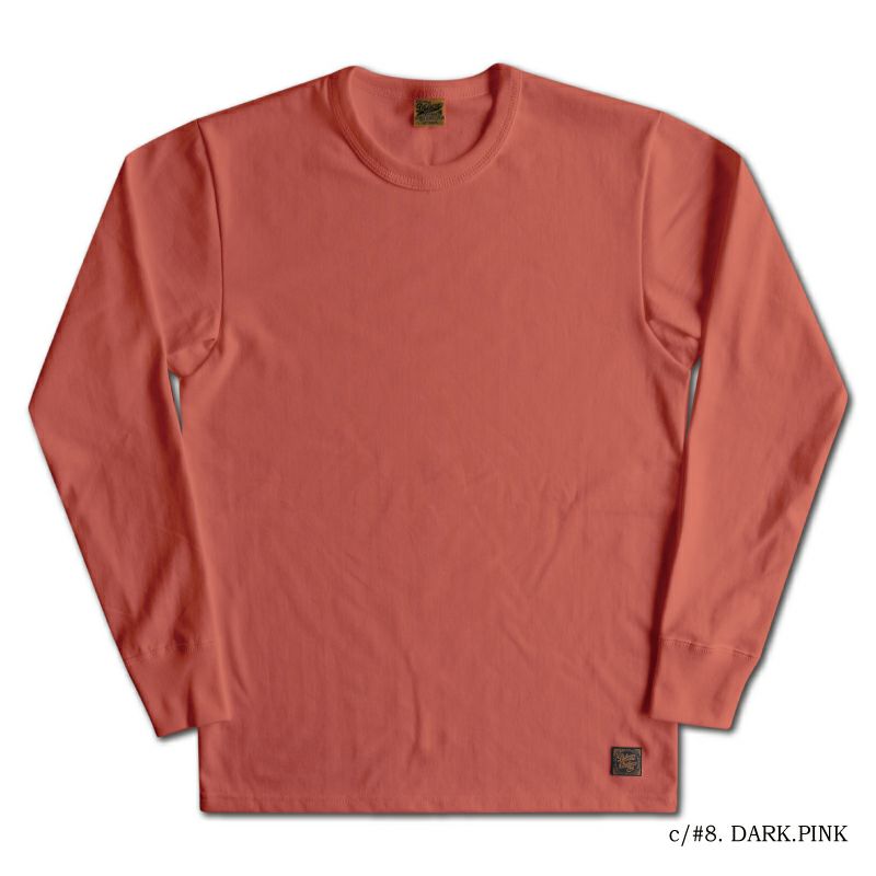 SLL-00 PK(D.PK) 無地長袖Tシャツ SLL00 DELUXEWARE デラックスウエア長袖Tシャツ ロンT 無地ロンTの画像