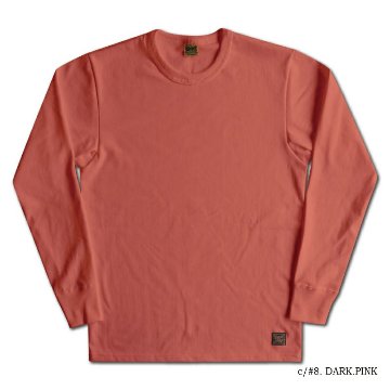 SLL-00 PK(D.PK) 無地長袖Tシャツ SLL00 DELUXEWARE デラックスウエア長袖Tシャツ ロンT 無地ロンTの画像