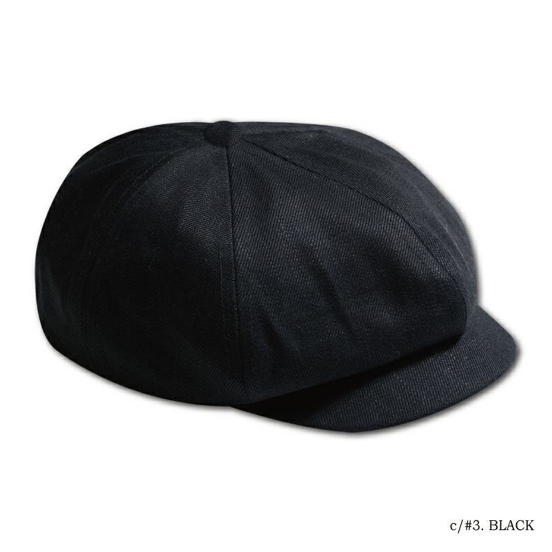 DH001 BK HUNTING＆CASQUETTE DELUXEWARE デラックスウエア キャスケット ハンチング 帽子の画像
