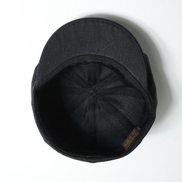 DH001 BK HUNTING＆CASQUETTE DELUXEWARE デラックスウエア キャスケット ハンチング 帽子の画像