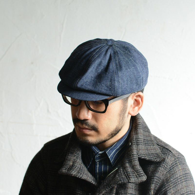 DH001 DID HUNTING＆CASQUETTE DELUXEWARE デラックスウエア キャスケット ハンチング 帽子の画像