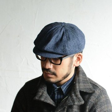 DH001 DID HUNTING＆CASQUETTE DELUXEWARE デラックスウエア キャスケット ハンチング 帽子の画像