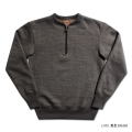 S105-00-BKMKK-7inch HALF-ZIP PLAIN-S10500-DELUXEWARE-デラックスウエアスウェット・デラックスウエアスエットの画像