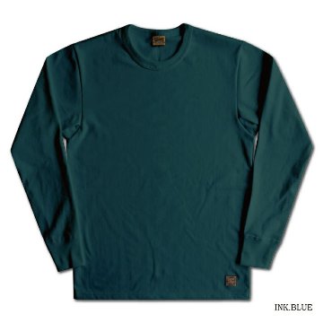 SLL-00 BL2(INK.BL) 無地長袖Tシャツ SLL00 DELUXEWARE デラックスウエア長袖Tシャツ ロンT 無地ロンTの画像