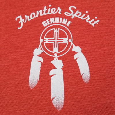 THC-90W-ライトレッド-SPIRIT-THC90W-FLATHEAD-フラットヘッドTシャツの画像