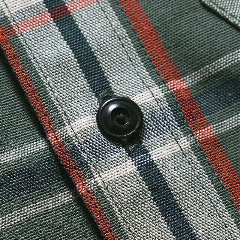 MV-11 GRN TARTAN GRN MV11 DELUXEWARE デラックスウエアシャツ シャツ長袖 ライトネルシャツの画像