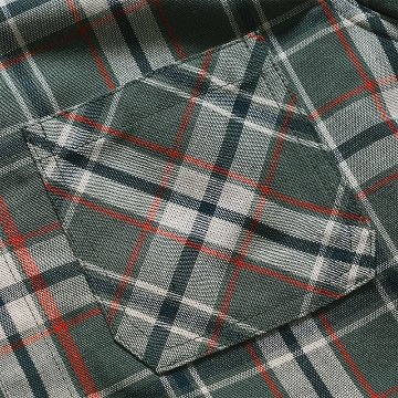 MV-11 GRN TARTAN GRN MV11 DELUXEWARE デラックスウエアシャツ シャツ長袖 ライトネルシャツの画像