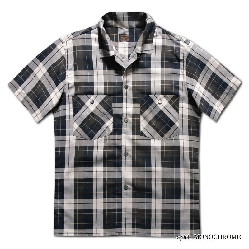 RCS-04S MONO RAYON DUCK SHIRT RCS04S DELUXEWARE デラックスウエアシャツ シャツ半袖 レーヨンシャツの画像