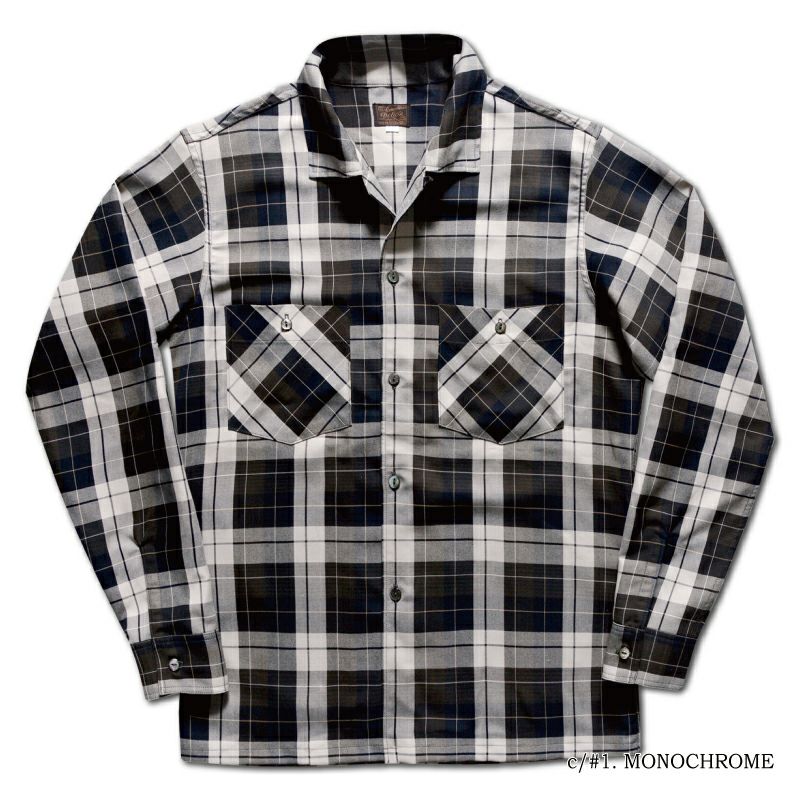 RCS-04L MONO RAYON DUCK SHIRT RCS04L DELUXEWARE デラックスウエアシャツ シャツ長袖の画像