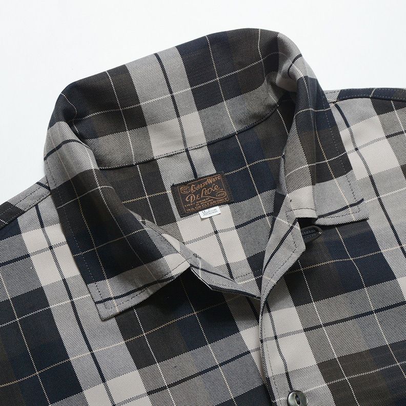 RCS-04L MONO RAYON DUCK SHIRT RCS04L DELUXEWARE デラックスウエアシャツ シャツ長袖の画像