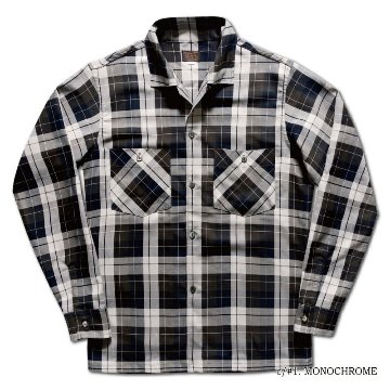 RCS-04L MONO RAYON DUCK SHIRT RCS04L DELUXEWARE デラックスウエアシャツ シャツ長袖の画像