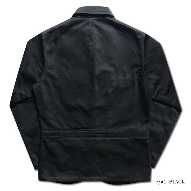 TICK.BLK BK 10's SACK JACKT.BLK TICKBLK DELUXEWARE デラックスウエアコート DALEE'S ダリーズ-アウターの画像