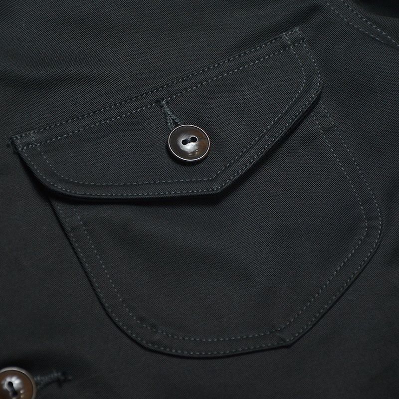 TICK.BLK BK 10's SACK JACKT.BLK TICKBLK DELUXEWARE デラックスウエアコート DALEE'S ダリーズ-アウターの画像