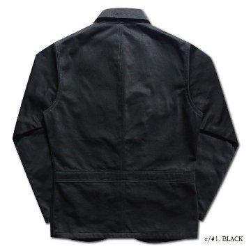 TICK.BLK BK 10's SACK JACKT.BLK TICKBLK DELUXEWARE デラックスウエアコート DALEE'S ダリーズ-アウターの画像