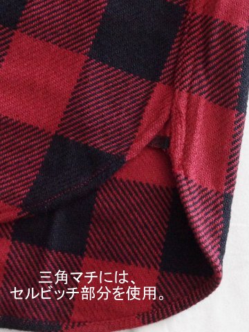 HV-00-RD-50'sバッファローチェック-HV00-DELUXEWARE-デラックスウエアシャツ長袖-ヘビーネルシャツ-チェックシャツの画像