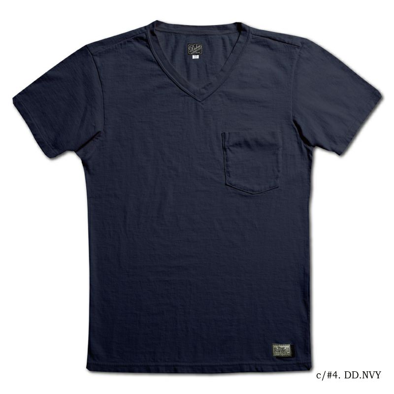 VB4016 VネックTシャツ (VB4024) DELUXEWARE デラックスウエアＴシャツ DALEE'S ダリーズTシャツの画像