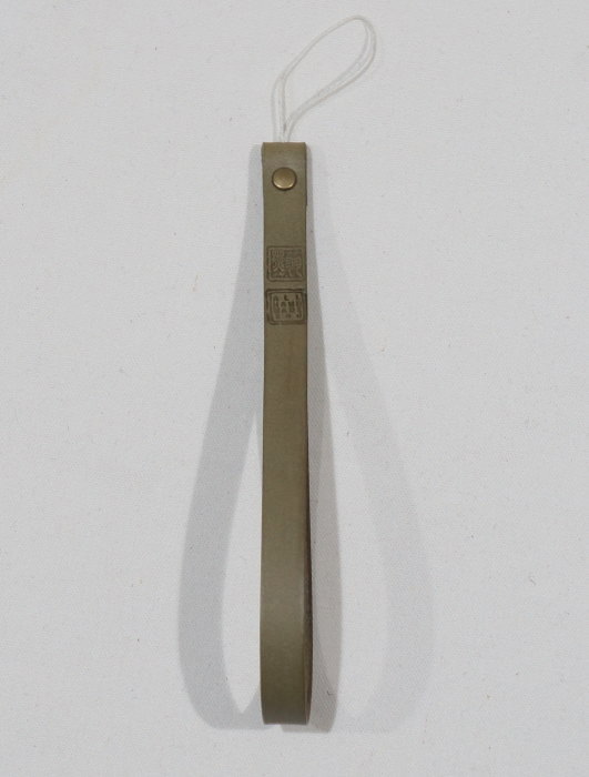 HS-L-2ND OLV Lサイズ 25周年記念2ND別注黒羽携帯電話ストラップ HSL 黒羽（CROW：クロウ)ストラップの画像