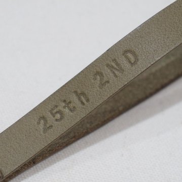HS-L-2ND OLV Lサイズ 25周年記念2ND別注黒羽携帯電話ストラップ HSL 黒羽（CROW：クロウ)ストラップの画像