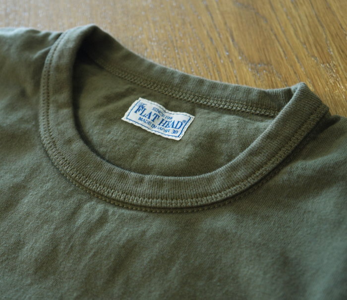 FN-THC-001 OLV フラットヘッドTシャツ001 FNTHC001 FLATHEAD フラットヘッドTシャツ THC系 THCの画像