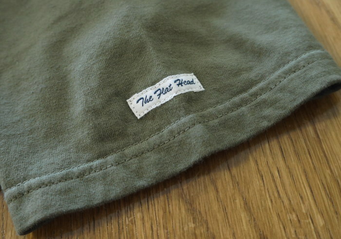 FN-THC-001 OLV フラットヘッドTシャツ001 FNTHC001 FLATHEAD フラットヘッドTシャツ THC系 THCの画像