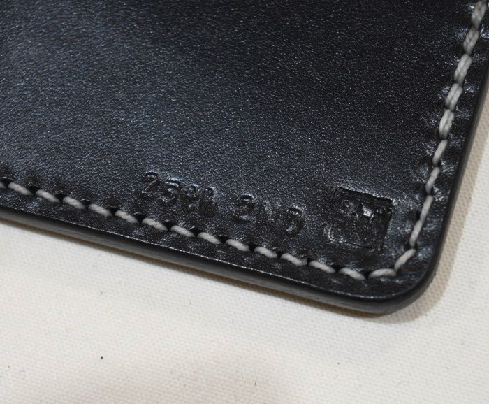 LC-ADV-2ND-OLVxBK-25周年記念2ND別注CRライセンスカードケース-LCADV2ND-黒羽（CROW：クロウ)カードケース・黒羽ライセンスカードケースの画像