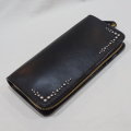FN-C8Z3-5S BK ホースハイド マルチケース FNC8Z35S FLATHEAD フラットヘッドロングウォレットの画像