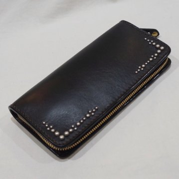 FN-C8Z3-5S BK ホースハイド マルチケース FNC8Z35S FLATHEAD フラットヘッドロングウォレットの画像
