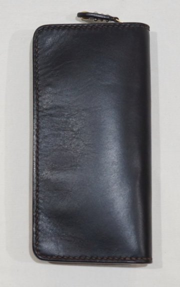 FN-C8Z3-5S BK ホースハイド マルチケース FNC8Z35S FLATHEAD フラットヘッドロングウォレットの画像