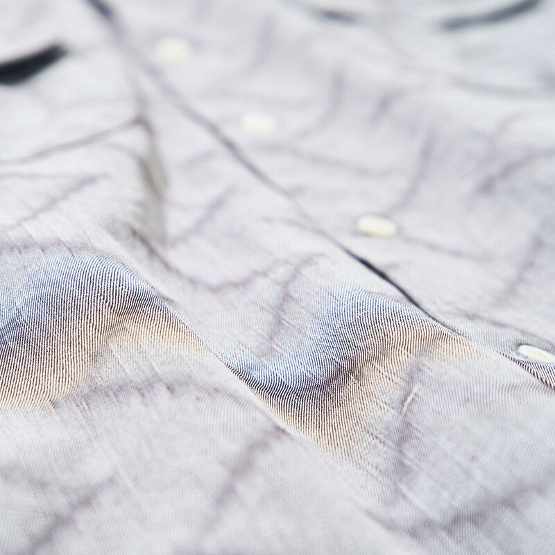 SOS24-SS ジャギーツイル2ポケット長袖ワークシャツ SOS24SS SAMURAIJEANS サムライジーンズ シャツ 長袖シャツの画像