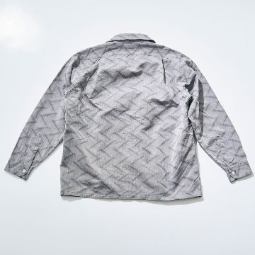 SOS24-SS ジャギーツイル2ポケット長袖ワークシャツ SOS24SS SAMURAIJEANS サムライジーンズ シャツ 長袖シャツの画像