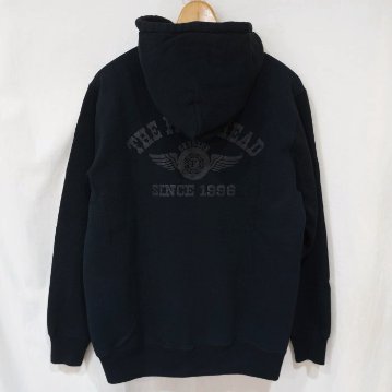 FN-MHZP-002 BK ハイネックスウェットパーカー002 FNMHZP002 FLATHEAD フラットヘッドフルジップパーカーの画像