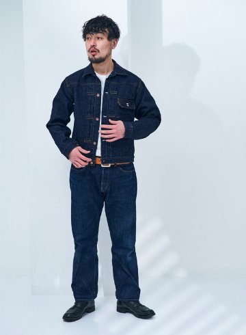 S556VX 零+モデルTバックGジャン ゼロ+モデル 零プラスモデル SAMURAIJEANS(サムライジーンズ)デニムジャケット Gジャンの画像