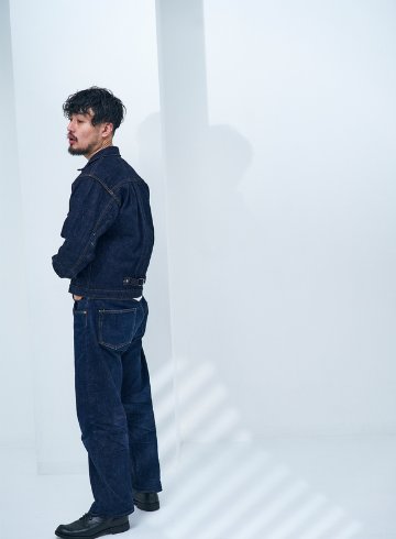 S556VX 零+モデルTバックGジャン ゼロ+モデル 零プラスモデル SAMURAIJEANS(サムライジーンズ)デニムジャケット Gジャンの画像
