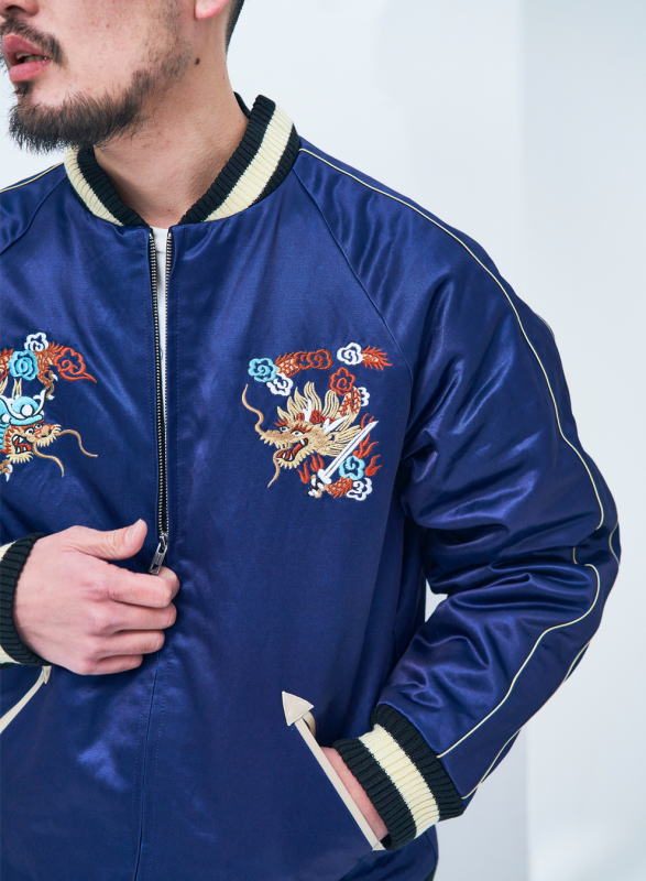 SJSKJ24 スカジャン SAMURAIJEANS サムライジーンズジャケット アウターの画像