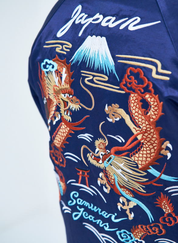 SJSKJ24 スカジャン SAMURAIJEANS サムライジーンズジャケット アウターの画像