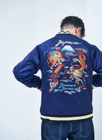 SJSKJ24 スカジャン SAMURAIJEANS サムライジーンズジャケット アウターの画像