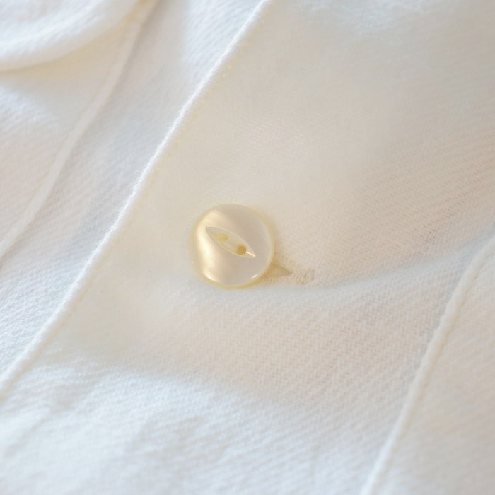 FN-SCR-013S WH ツイル半袖シャツ FNSCR013S FLATHEAD フラットヘッドシャツ オープンカラーシャツの画像