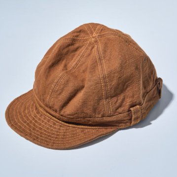 SJ201WC-310DX-DC2 BR 15OZヘビーダックワークキャップ SJ201WC310DXDC2 SAMURAIJEANS サムライジーンズキャップ 帽子の画像