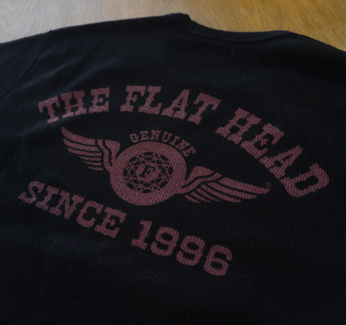 FN-THL-203 FLING WHEEL203 FNTHL203 FLATHEAD フラットヘッドサーマルシャツの画像