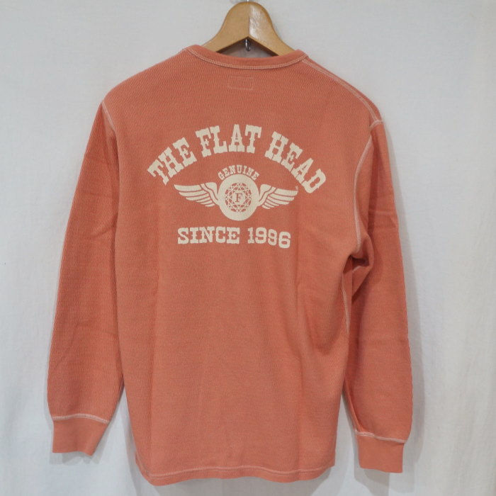 FN-THL-203 FLING WHEEL203 FNTHL203 FLATHEAD フラットヘッドサーマルシャツの画像