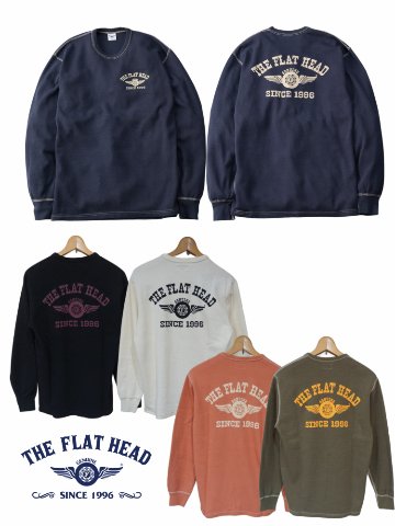 FN-THL-203 FLING WHEEL203 FNTHL203 FLATHEAD フラットヘッドサーマルシャツの画像