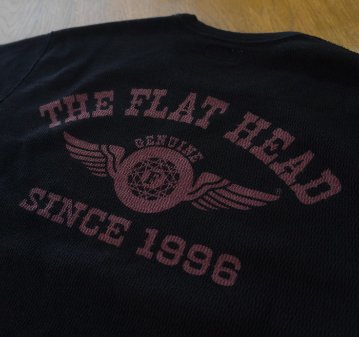 FN-THL-203 FLING WHEEL203 FNTHL203 FLATHEAD フラットヘッドサーマルシャツの画像