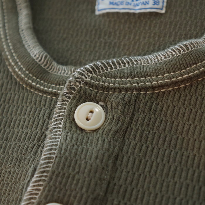 FN-THLH-004 ヘンリーネック長袖サーマル004 FNTHLH004 FLATHEAD フラットヘッドサーマルTシャツの画像