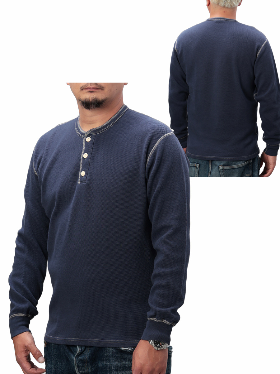 FN-THLH-004 ヘンリーネック長袖サーマル004 FNTHLH004 FLATHEAD フラットヘッドサーマルTシャツの画像