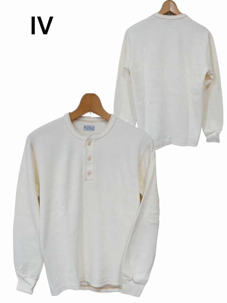 FN-THLH-004 ヘンリーネック長袖サーマル004 FNTHLH004 FLATHEAD フラットヘッドサーマルTシャツの画像