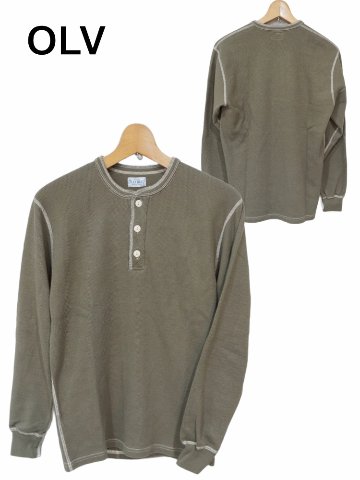 FN-THLH-004 ヘンリーネック長袖サーマル004 FNTHLH004 FLATHEAD フラットヘッドサーマルTシャツの画像