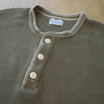 FN-THLH-004 ヘンリーネック長袖サーマル004 FNTHLH004 FLATHEAD フラットヘッドサーマルTシャツの画像