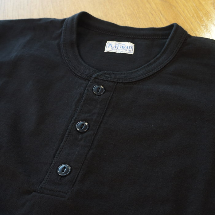 FN-TSHL-004 ヘンリーネック長袖Tシャツ004 FNTSHL004 FLATHEAD フラットヘッドロングスリーブTシャツ 長袖Tシャツ ロンTの画像
