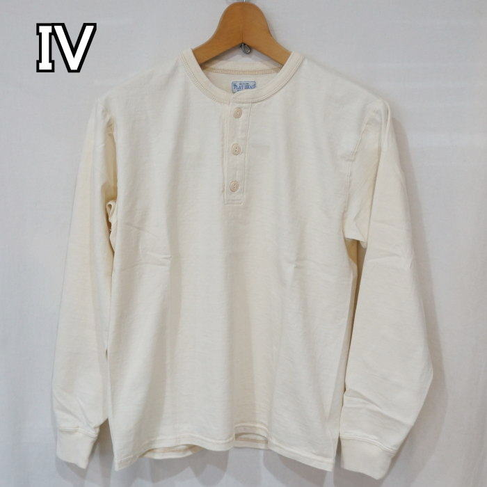 FN-TSHL-004 ヘンリーネック長袖Tシャツ004 FNTSHL004 FLATHEAD フラットヘッドロングスリーブTシャツ 長袖Tシャツ ロンTの画像