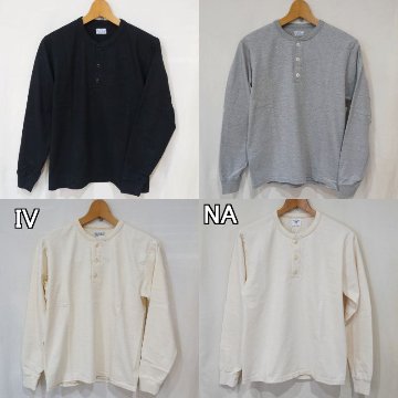 FN-TSHL-004 ヘンリーネック長袖Tシャツ004 FNTSHL004 FLATHEAD フラットヘッドロングスリーブTシャツ 長袖Tシャツ ロンTの画像